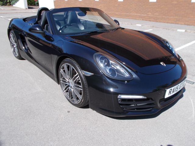 Porsche Boxster 2.7 981 Black Edition Convertible 2dr Petrol PDK Euro 6 (s/s) (265 ps)